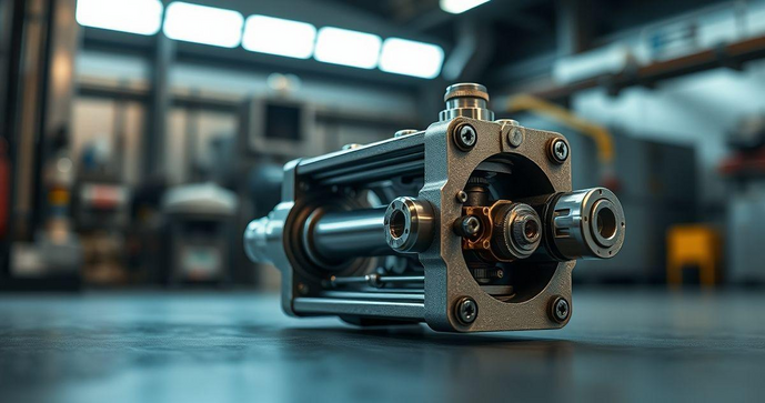 Cilindro hidráulico compacto é a solução ideal para eficiência e espaço em projetos industriais Cilindro hidráulico compacto é a solução ideal para eficiência e espaço em projetos industriais