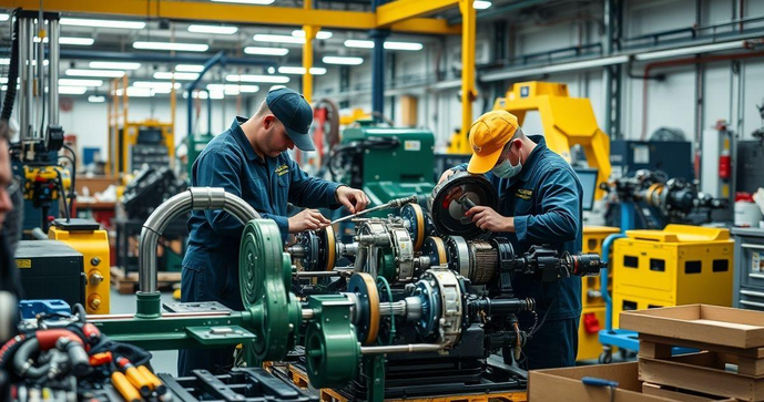 Montagem de Máquinas Eficiente: Estratégias e Práticas Recomendadas